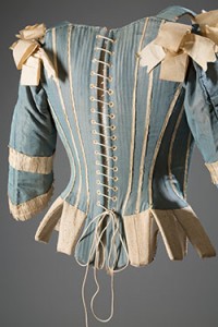 "Stays" aka a corset that must have been hell to wear