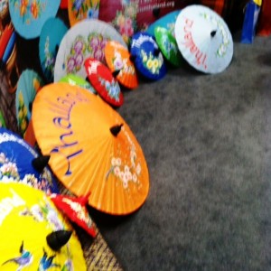 The Umbrellas of Thailand, NYT Travel Show