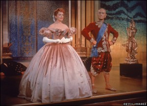 Constance Carpenter (?) and Yul Brenner in King and I